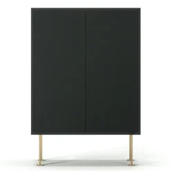 Vogue 64 Skåp, Lint / Svart