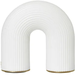 Vuelta Portabel Lampa, Vit