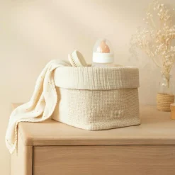 Nobodinoz Korgar-Wabi Sabi Förvaringskorg 18x20 cm, Ginger