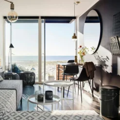 House Doctor Väggspeglar-Walls Spegel Ø50 cm, Grå