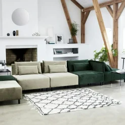 House Doctor Väggspeglar-Walls Spegel Ø80 cm, Grå