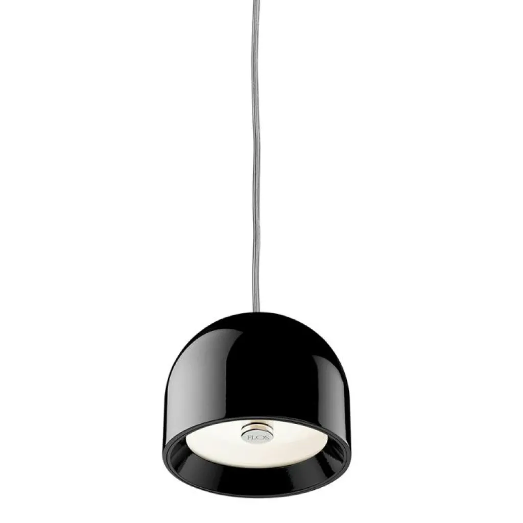 Flos Fönsterlampor|Pendellampor-Wan S Pendel, Svart