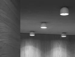 Wan Vägg/Taklampa, Svart