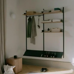 New Works Modulära Hyllsystem-Wardrobe 3 Hylla, Vit