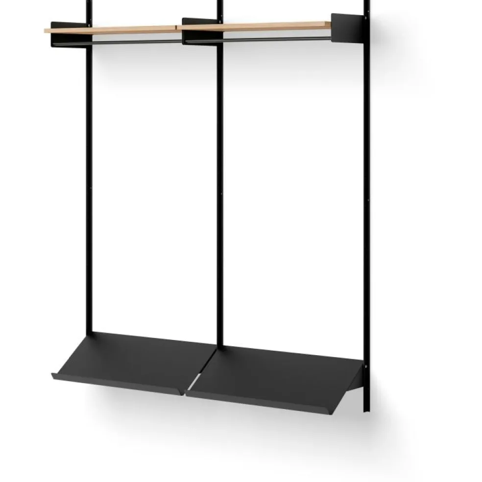 Wardrobe 2 Hylla, Vit