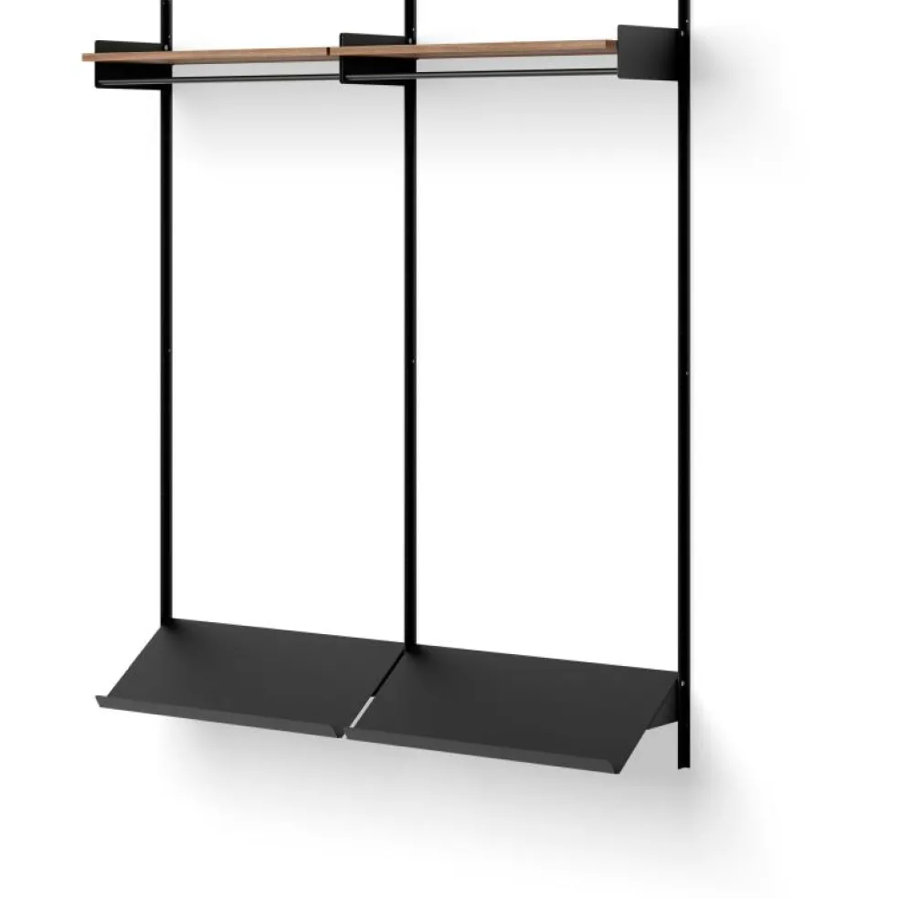 Wardrobe 2 Hylla, Vit