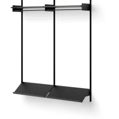 Wardrobe 2 Hylla, Vit