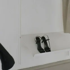 Wardrobe 2 Hylla, Vit