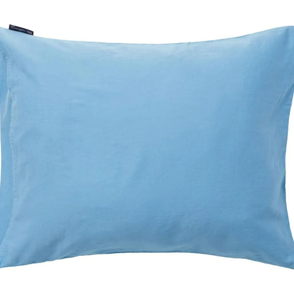 Lexington Örngott-Washed Cotton Sateen Örngott 50x60 cm, Blue Sky