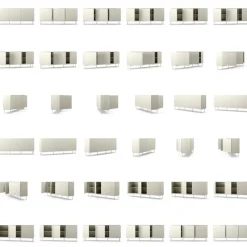 Decotique Skänkar & Sideboards-Wave Skänk 3D, Antracit