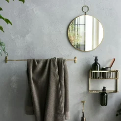 Welo Handduksstång, Brushed Silver