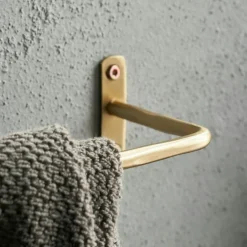 Welo Handduksstång, Brushed Silver