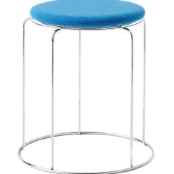 Wire Stool Sittdyna Ø36 cm, Grå