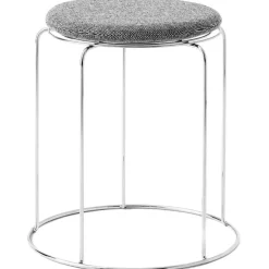 Wire Stool Sittdyna Ø36 cm, Grå