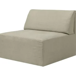 Wonder Soffa 3-S Schäslong PG2, Bel Lino G077/13 FC