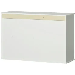 Barn Oliver Furniture Bokställ & Boklådor|Klädförvaring Barn-Wood Hyllenhet 3x2 Horisontal med Stöd,