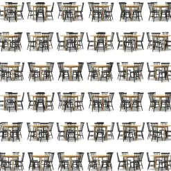 Wood Matgrupp, Ek / Greige