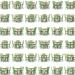 Wood Matgrupp, Ek / Greige