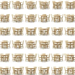 Wood Matgrupp, Ek / Greige