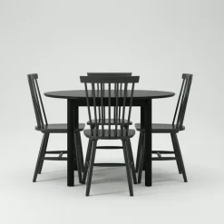 Wood Matgrupp, Svart / Svart