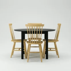 Wood Matgrupp, Svart / Svart