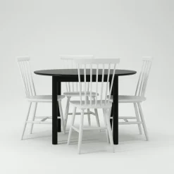 Wood Matgrupp, Svart / Svart