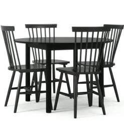 Wood Matgrupp, Svart / Svart