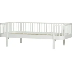 Barn Oliver Furniture Barnsängar-Wood Original Dagbädd, Vit/Ek