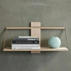 Andersen Vägghyllor-Wood Vägghylla, Svart, 60x25x32 cm