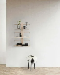 Andersen Vägghyllor-Wood Vägghylla, Svart, 60x25x32 cm