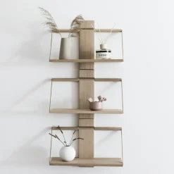 Andersen Vägghyllor-Wood Vägghylla, Svart, 60x25x32 cm