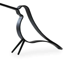 Woody Bird 20 cm, Svart Ek