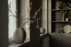 Cooee Design Dekorativa Accessoarer-Woody Bird Dekoration Medium, Vit