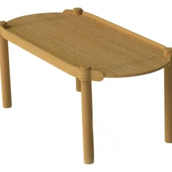 Woody Soffbord 50x105 cm, Naturlig Ek