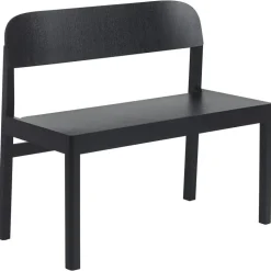 Muuto Bänkar-Workshop Bänk, Svart Ek