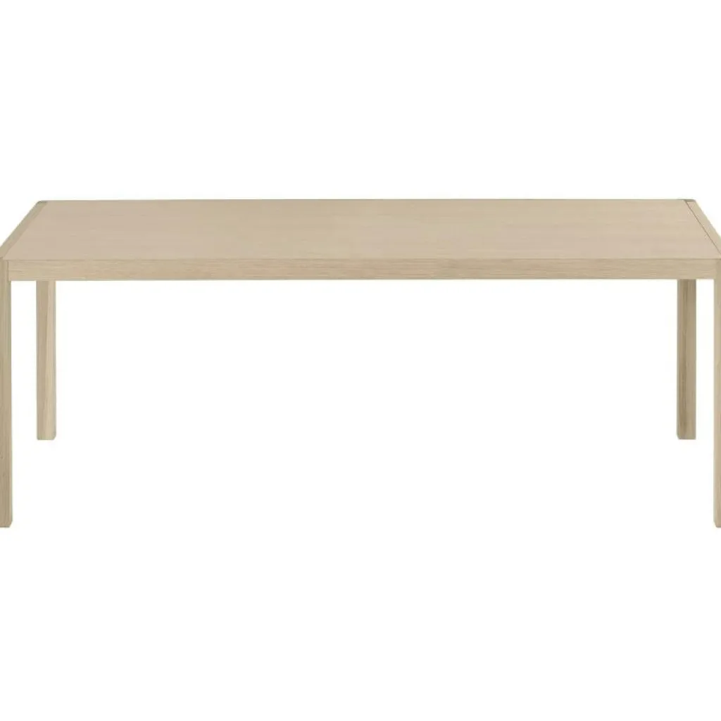 Muuto Matbord Och Barbord-Workshop Bord 92x200 cm, Svart Linoleum