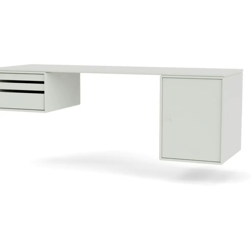 Workshop Vägghängt Skrivbord, Vanilj