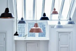 Made By Hand Pendellampor-Workshop W4 Pendel, Vinröd