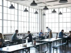 Made By Hand Pendellampor-Workshop W4 Pendel, Vinröd