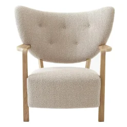 Wulff ATD2 Loungefåtölj, Oak/sheepskin Moonlight
