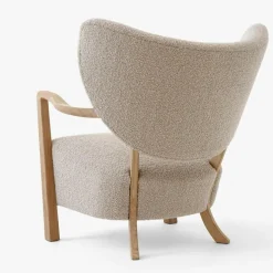 Wulff ATD2 Loungefåtölj, Oak/sheepskin Moonlight