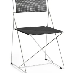 HAY Stolar-X-Line Stol, Krom / Kritvit