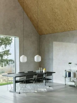 HAY Stolar-X-Line Stol, Krom / Kritvit