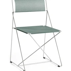 HAY Stolar-X-Line Stol, Krom / Kritvit