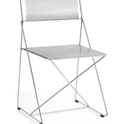 HAY Stolar-X-Line Stol, Krom / Kritvit