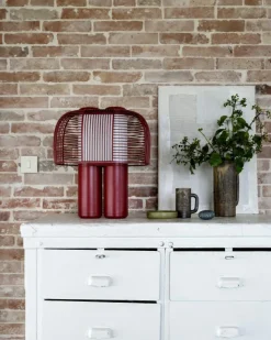 Yasuke Bordslampa, Röd