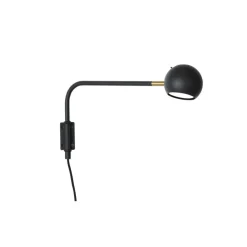 Yes! Vägglampa, Svart