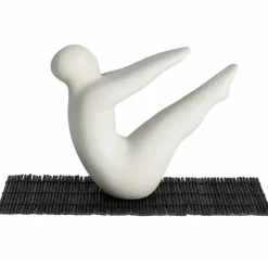 Design House Stockholm Porslinsfigurer|Skulpturer-Yoga Skulptur no 4, Ljusgrå