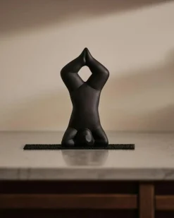 Design House Stockholm Porslinsfigurer|Skulpturer-Yoga Skulptur no 4, Ljusgrå