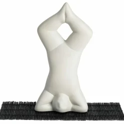 Design House Stockholm Porslinsfigurer|Skulpturer-Yoga Skulptur no 4, Ljusgrå